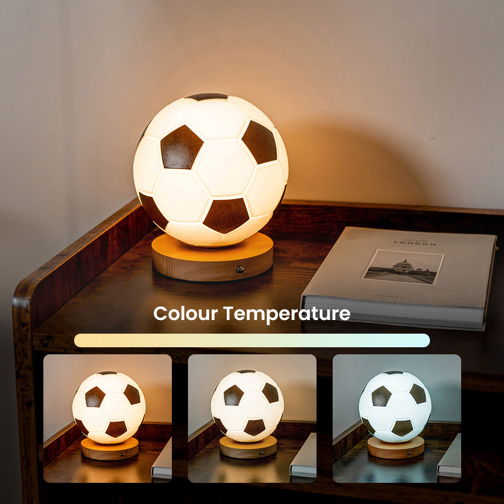 ValueLights Dougie Dimmable Rechargeable LED Table Lamp Image 6