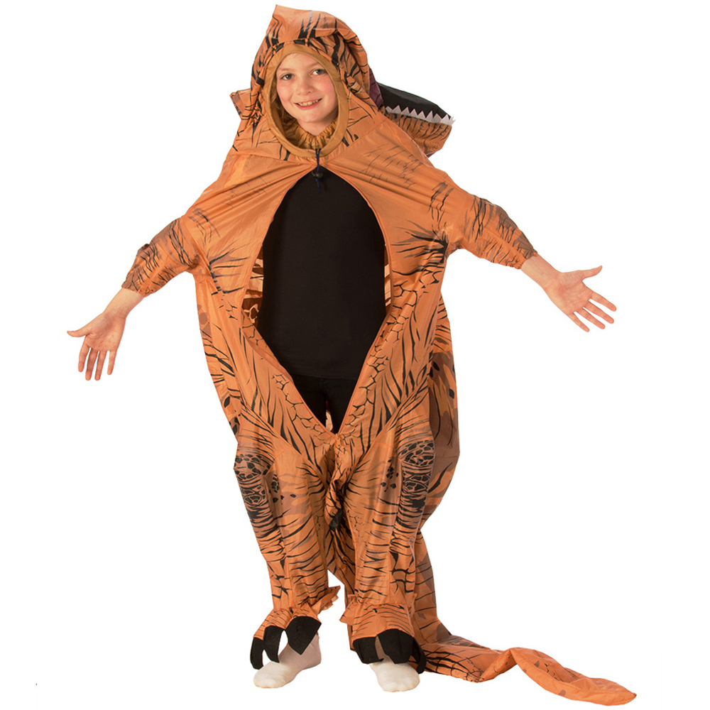 Jurassic World Kids T-Rex Inflatable Costume Image 6