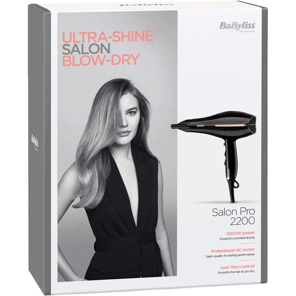 BaByliss Hair Dryer Salon Pro Dryer 2200W Image 3