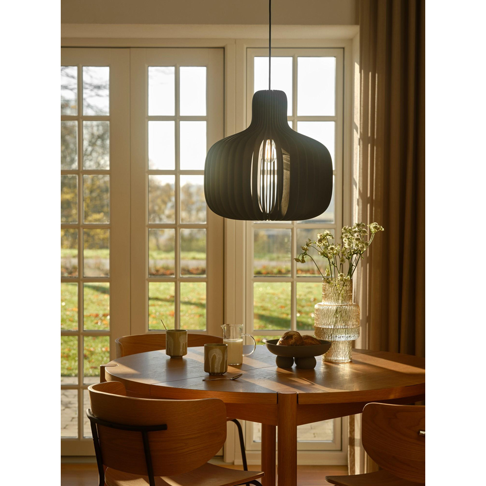 Nordlux Hazo 43 Black Pendant Light Image 2