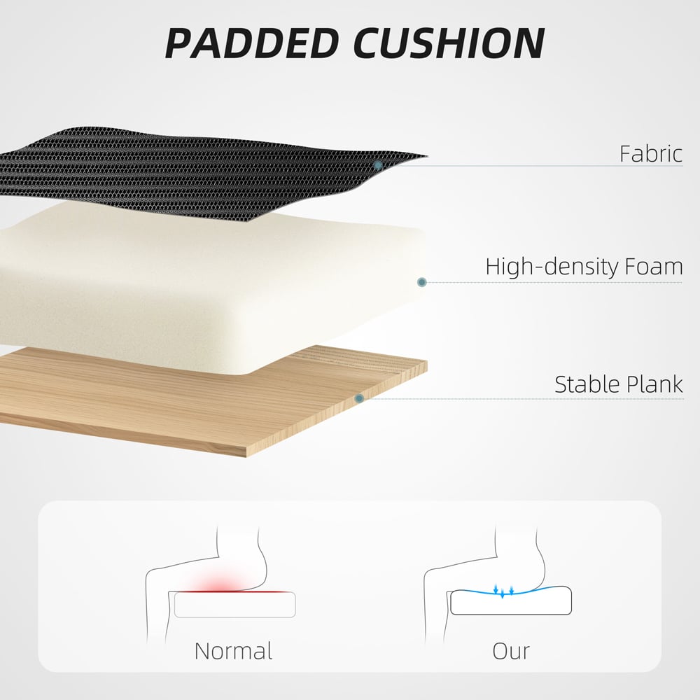 Portland Black Executive Mesh Office Chair with Lumbar Support Image 6