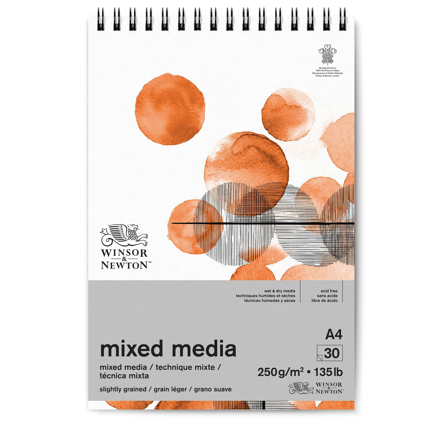 Winsor and Newton Mixed Media Paper Pad - A4 Image 1