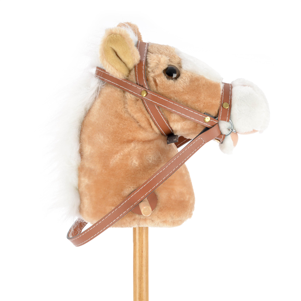 Toyrific Light Brown Kids Hobby Horse Toy Image 4