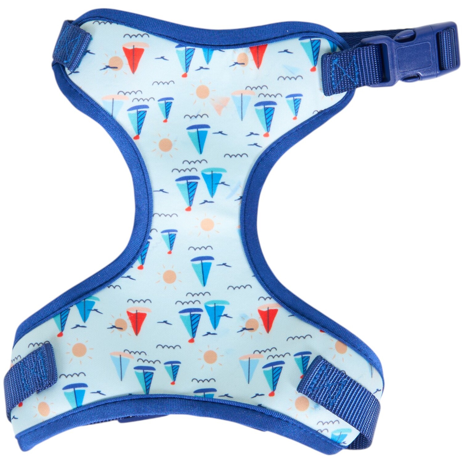 Sail Away Dog Harness Blue Image 1
