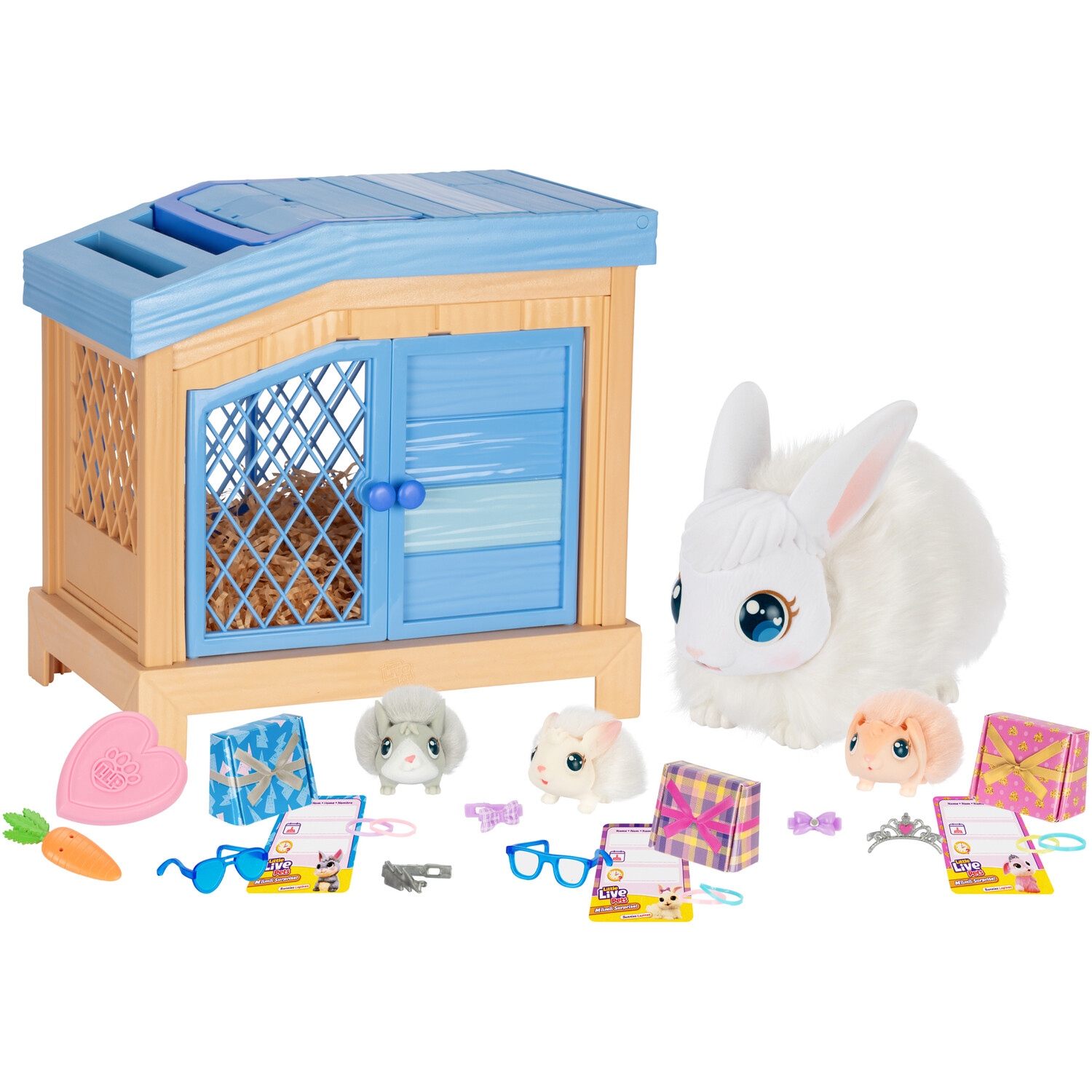 Little Live Pets Mama Surprise Bunny Toy White Image 1