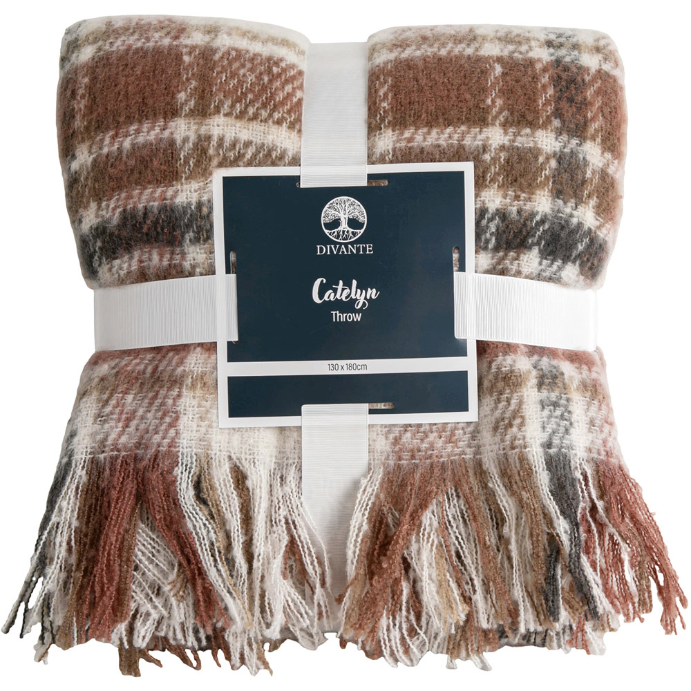 Catelyn Checkered Throw Image 1