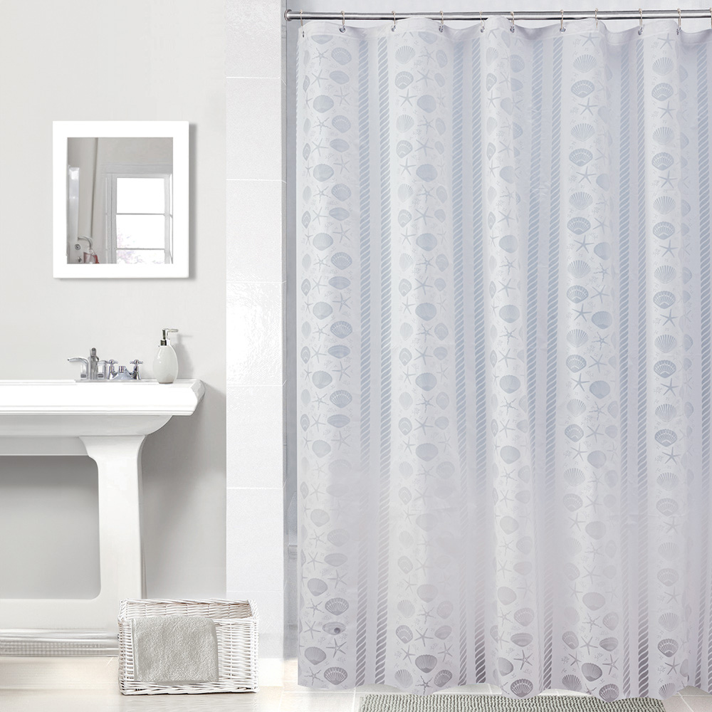 Seashell Shower Curtain 180 x 180cm Image