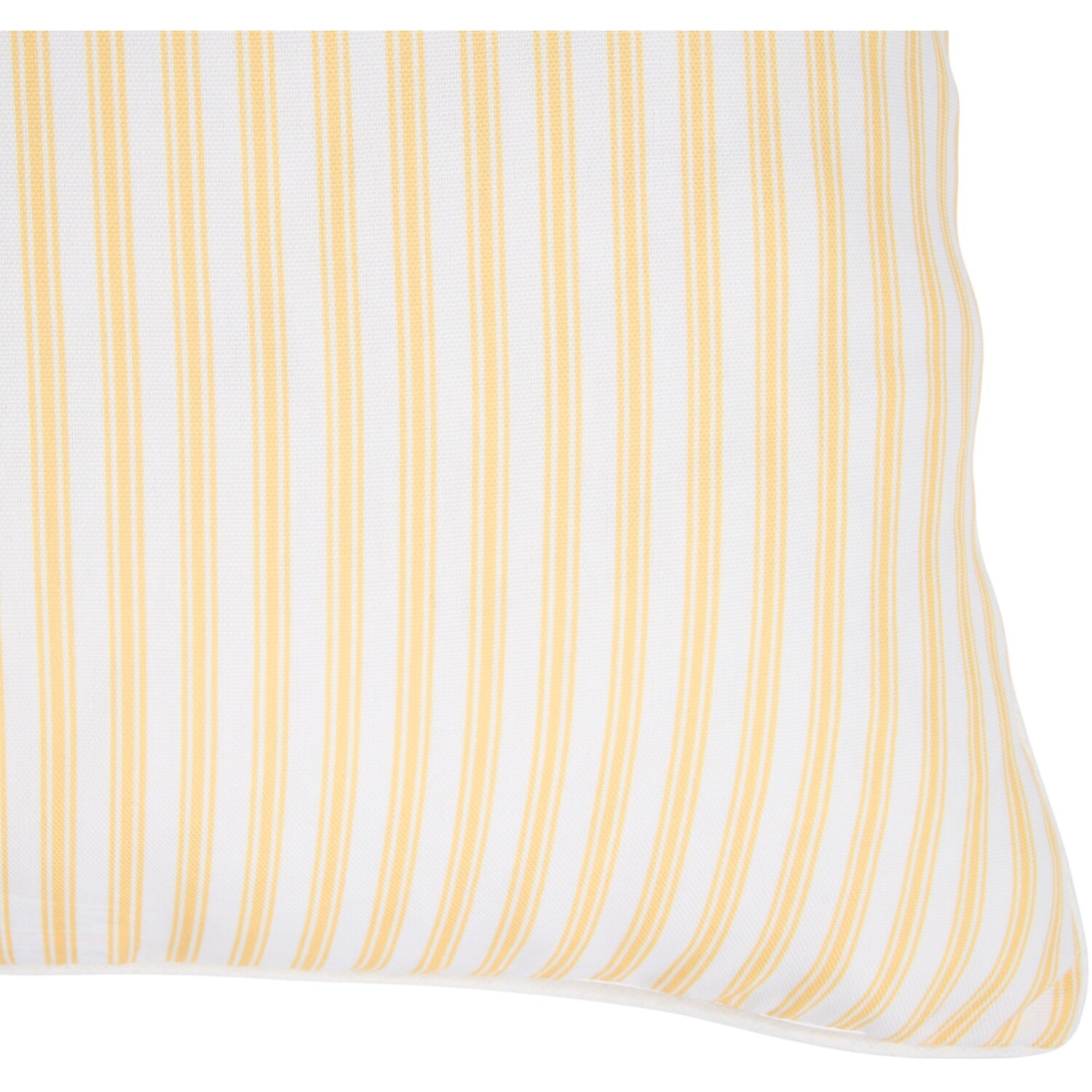 Outdoor Stripes Cushion Yellow Image 4