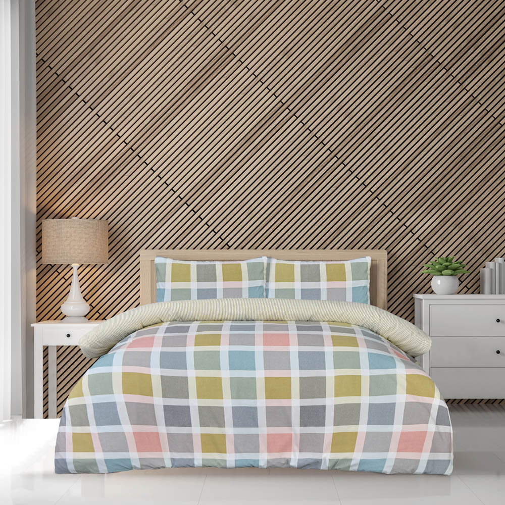 Smart Living Double Crosshatch Check Complete Set Image 8