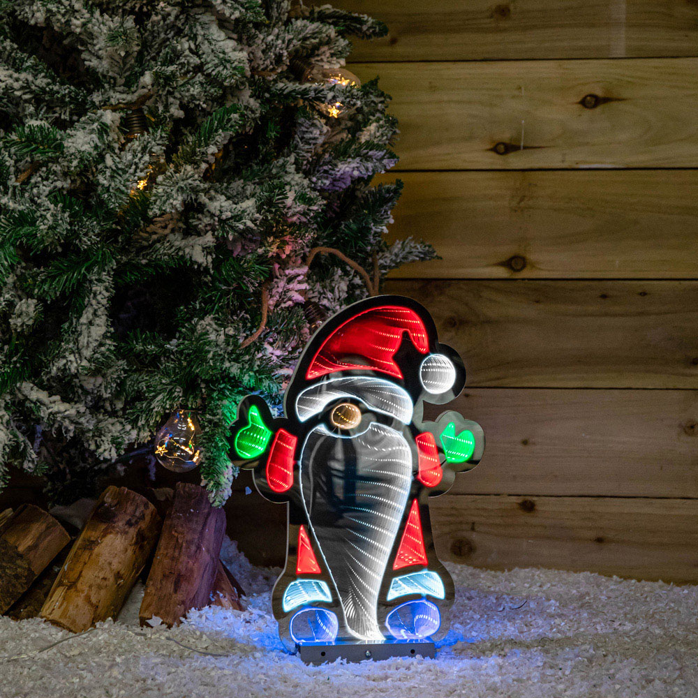 Samuel Alexander Infinity Christmas Santa with Metal Base 40cm Image 3