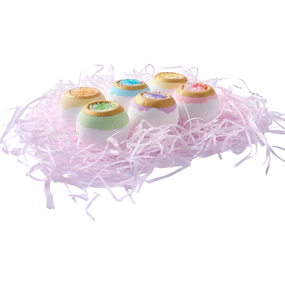 Living and Home 6 Piece Multicolour Bath Bomb Set with 6 Different Scents Image 4