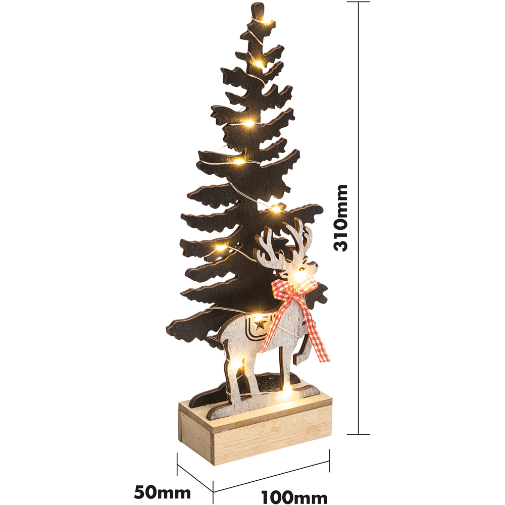 St Helens Light Effect Festive Tree Christmas Decoration Image 7