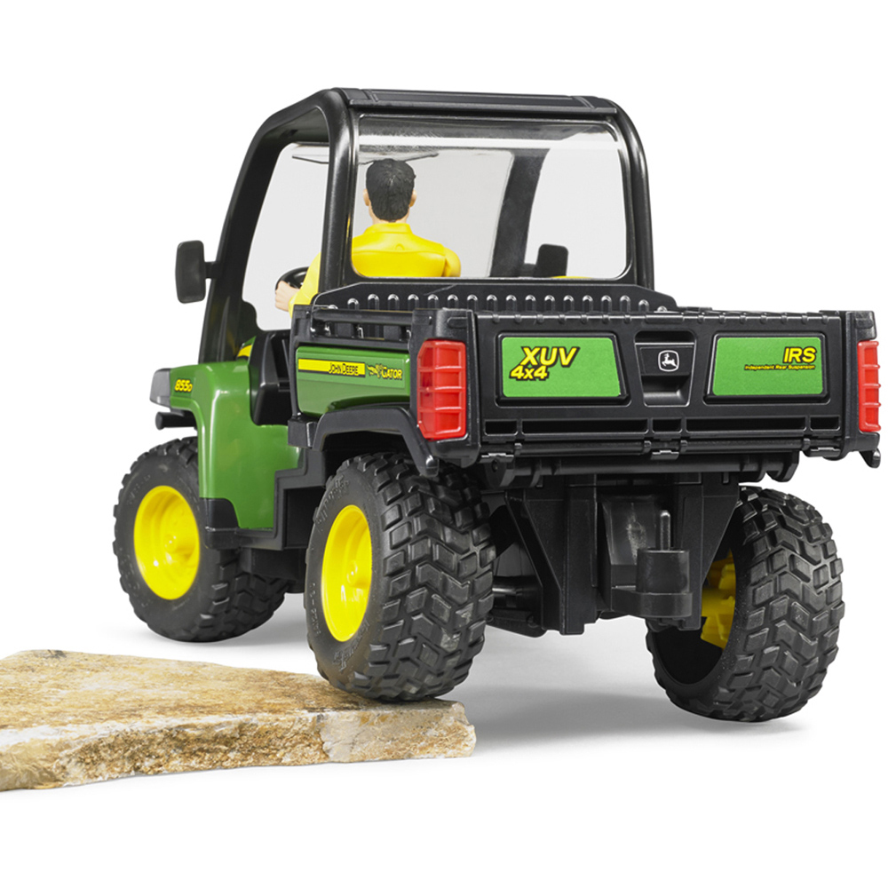 Bruder Kids John Deere Gator XUV 855D with Driver Playset Model Image 6