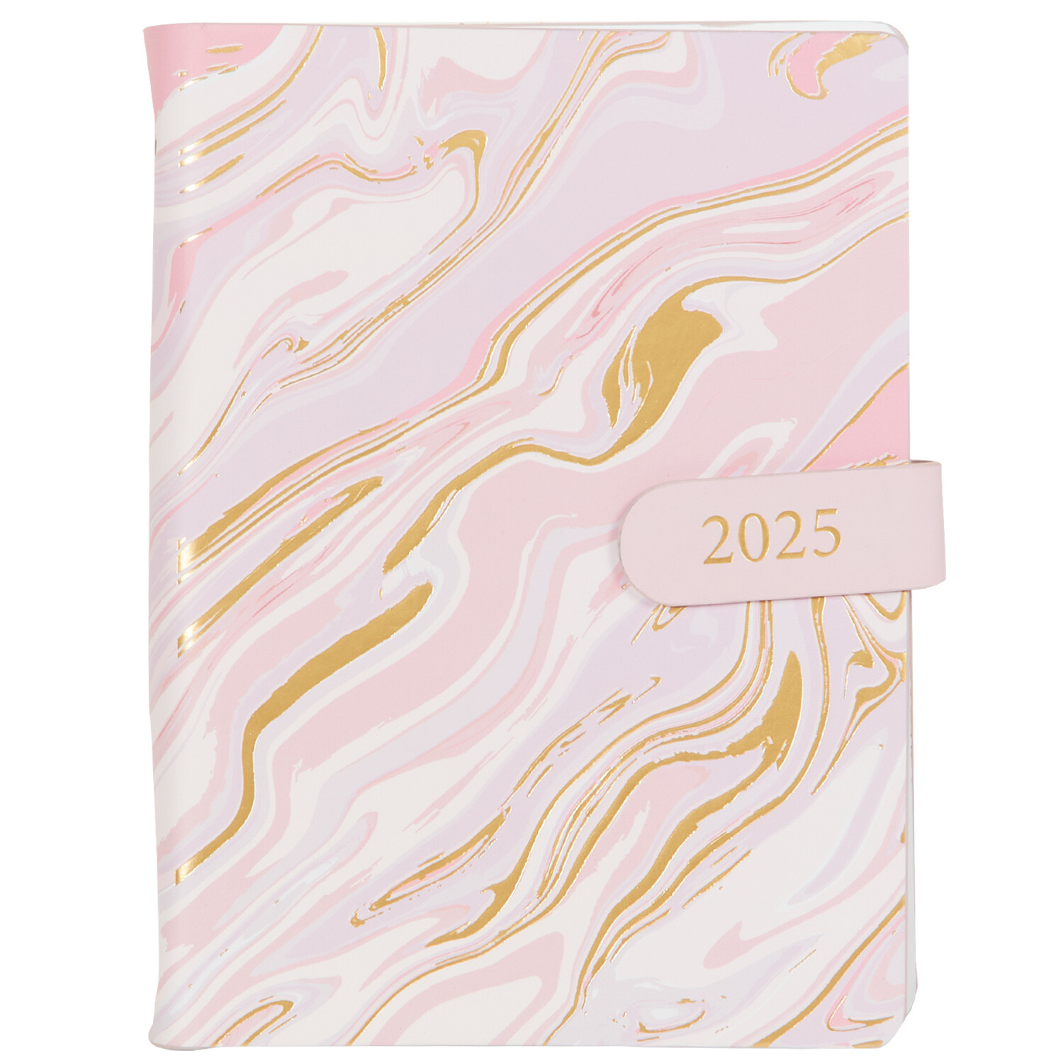 2025 Foiled Marble Index Diary A5 Image 7