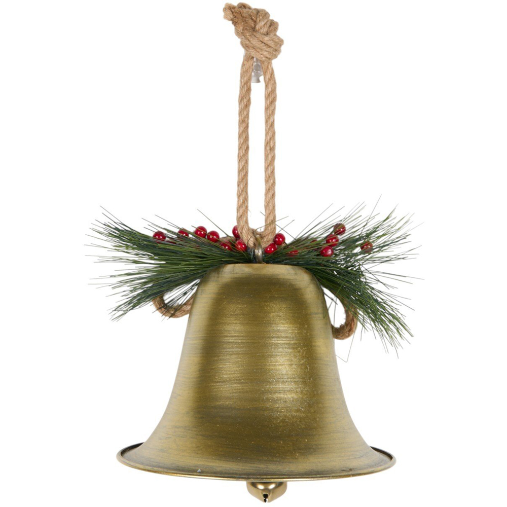 Traditional Bell Decoration Gold Image 2