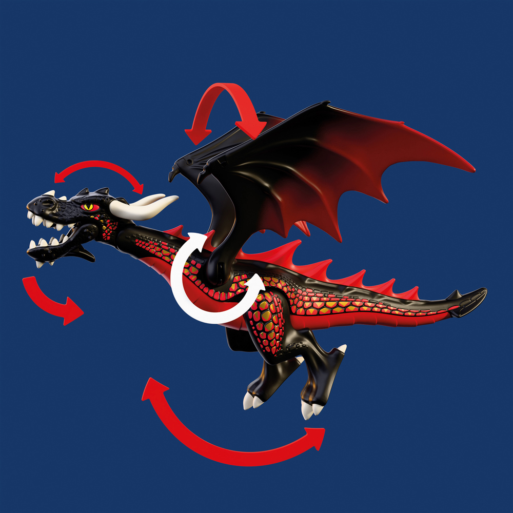 Playmobil Black Dragon Playset Image 6