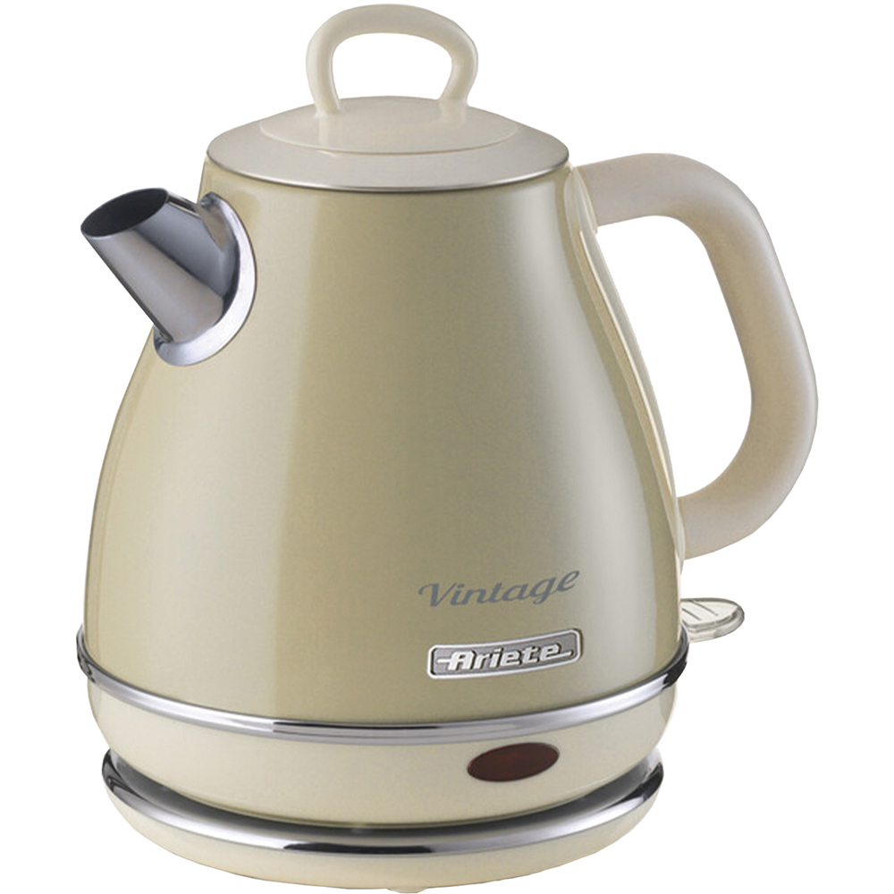 Ariete Vintage ARPK70 Cream 2 Slice Toaster and 1L Jug Kettle Set Image 2