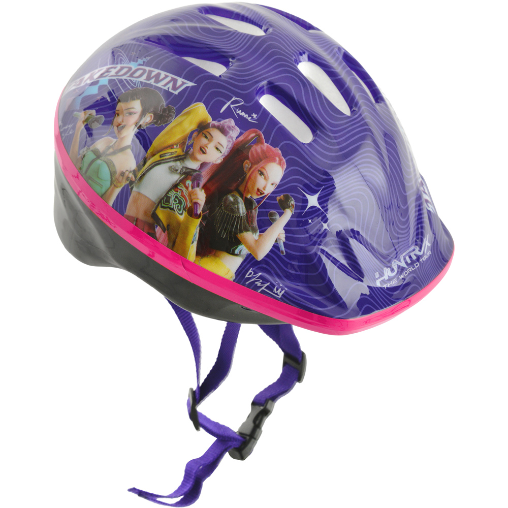 K-Pop Demon Hunters Takedown Kids Safety Helmet Image 3