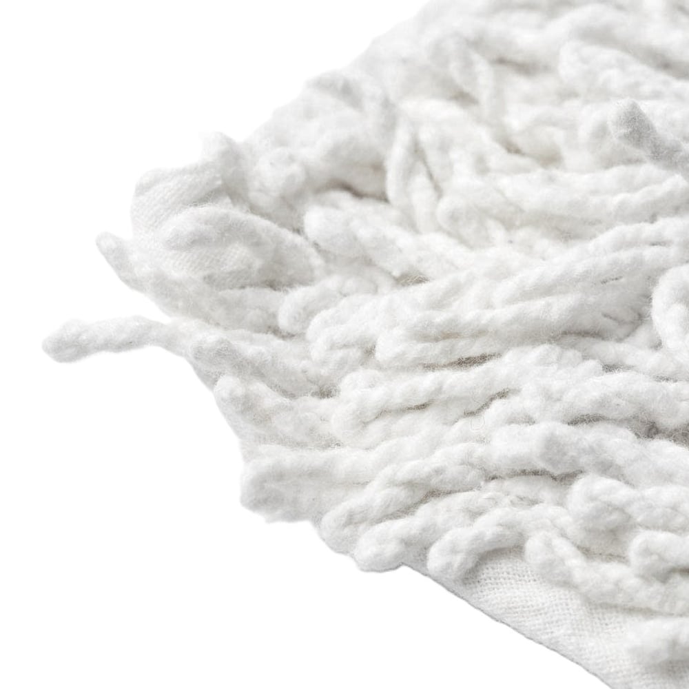 Allure Bath Fashions White Tumble Twist Bath Mat 55 x 90cm Image 2