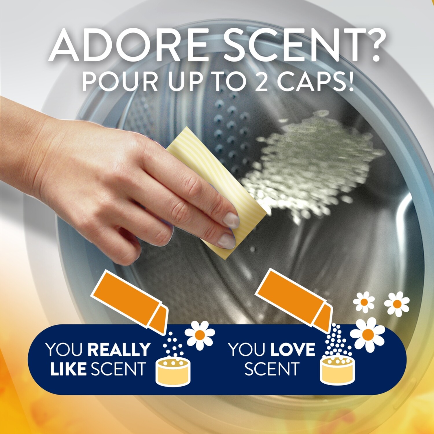 Lenor In Wash Scent Booster Beads Gold Orchid 735g Image 8