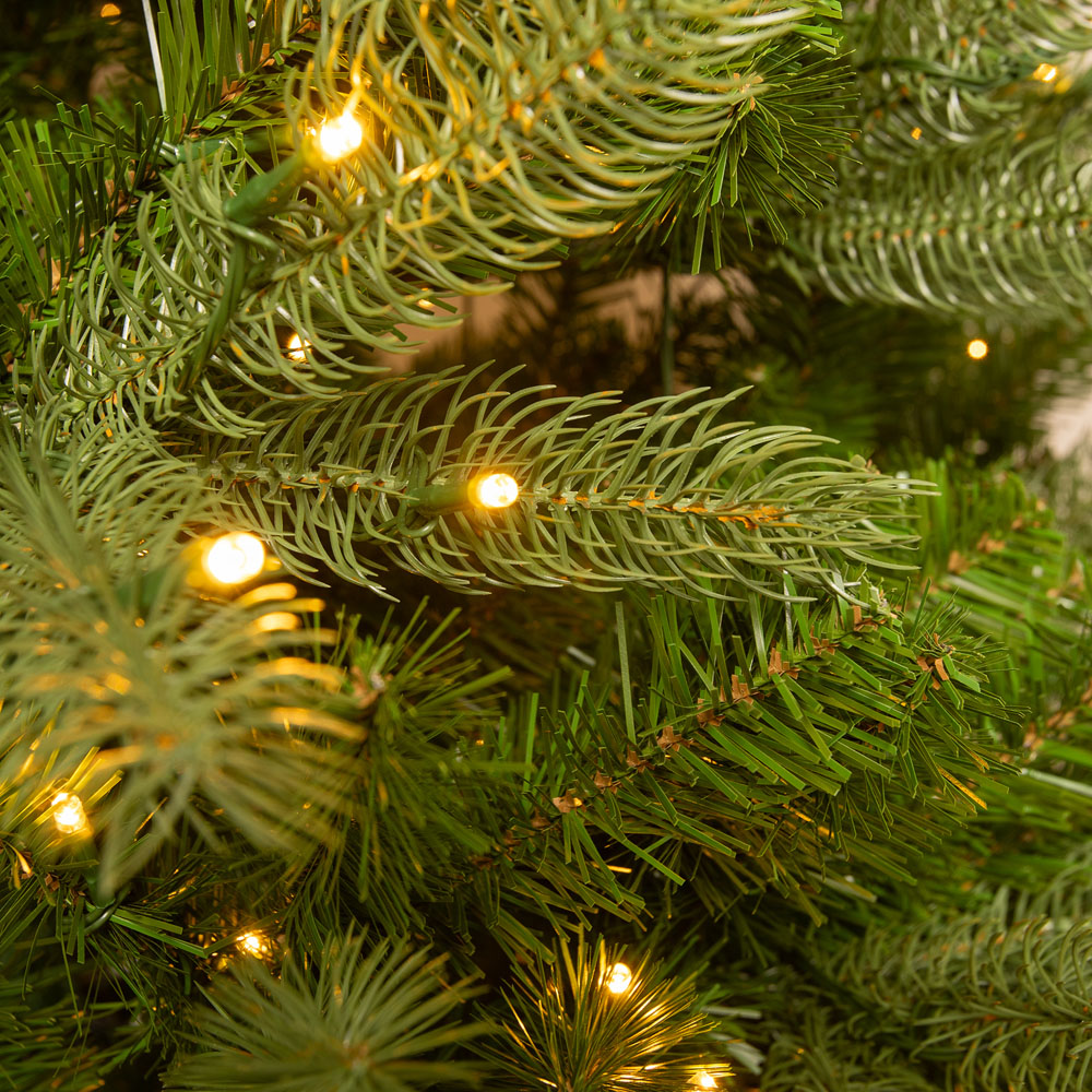The Christmas Centre Clarendon Multicolour LED Pre-Lit Artificial Xmas Tree 7.5ft Image 4