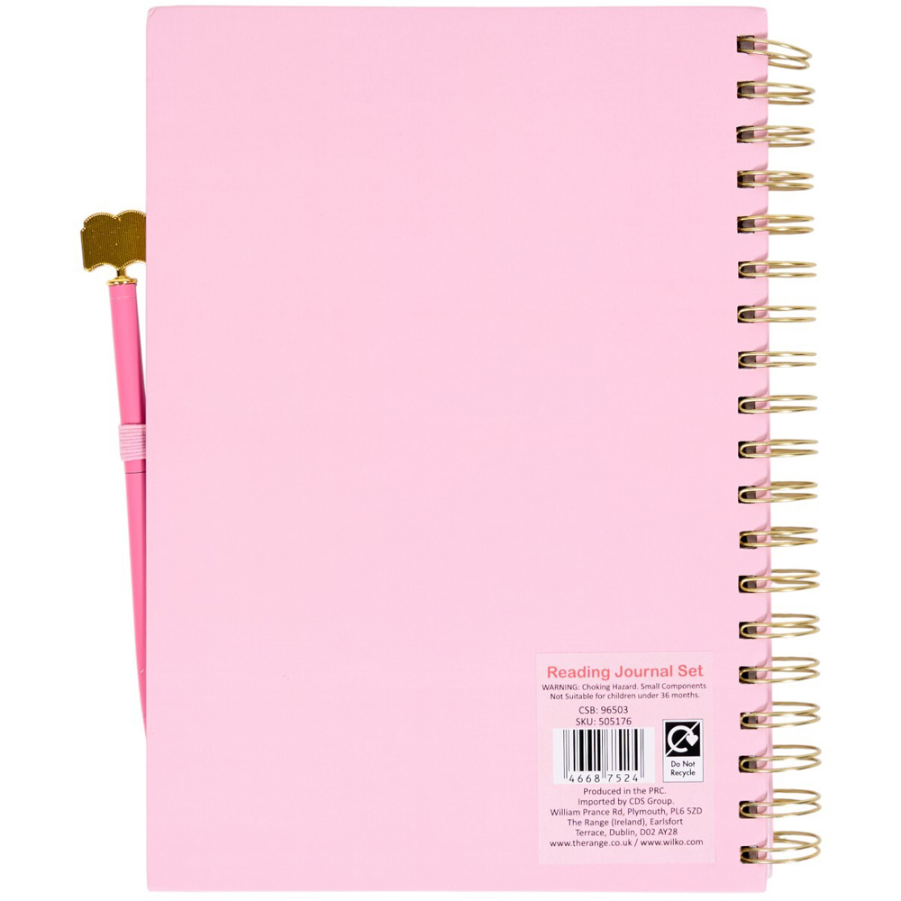 Reading Journal Set Pink Image 2