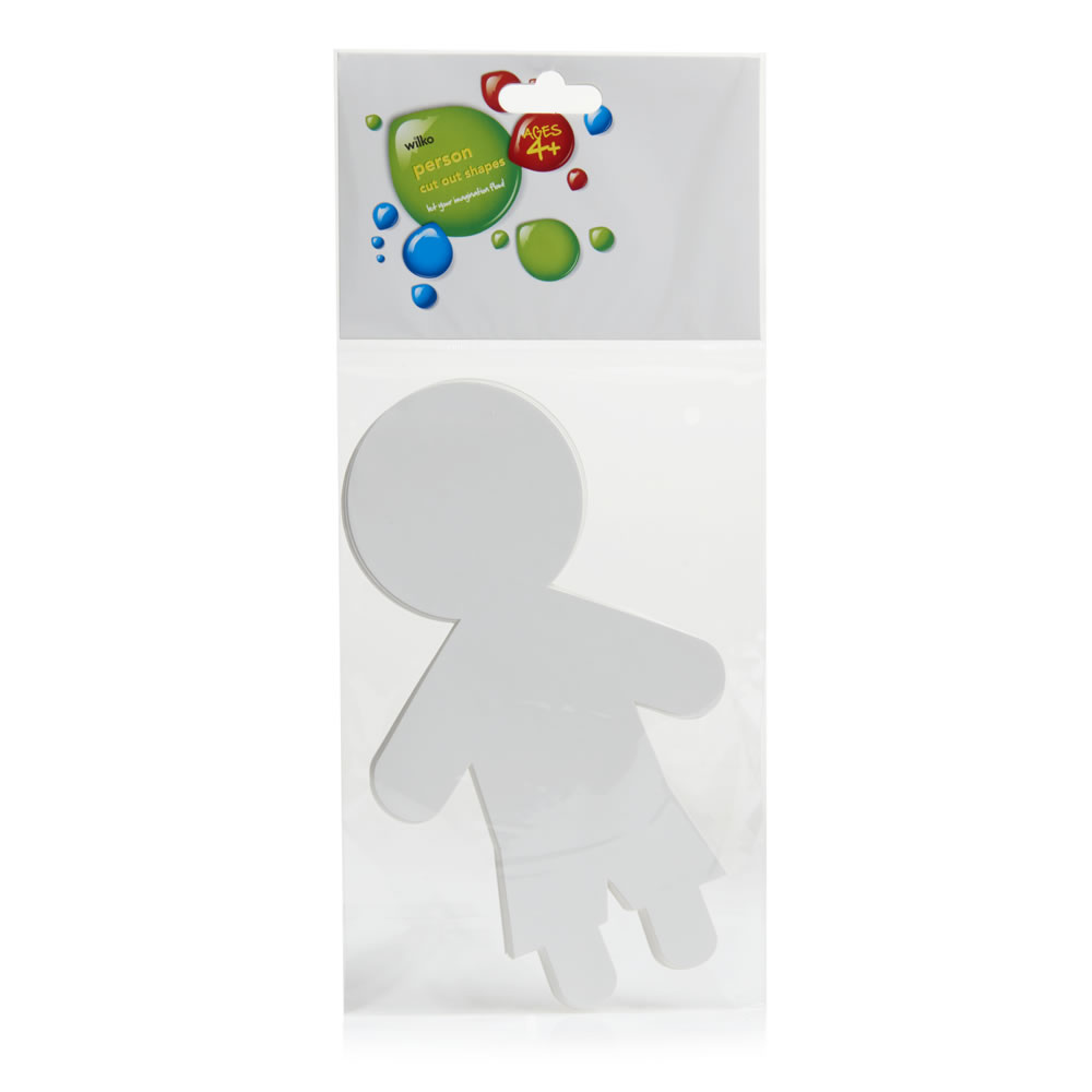 Wilko Cut Out Shapes 15 pack