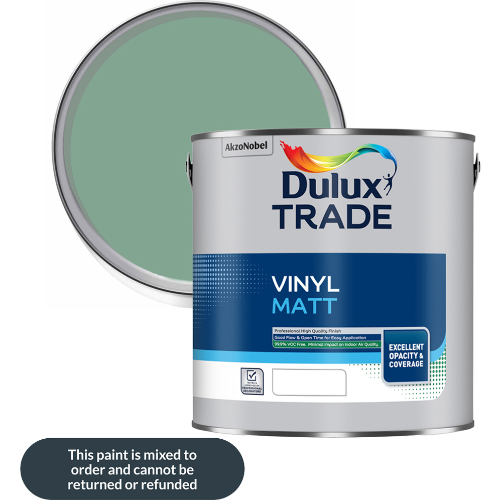 Dulux Trade Village Maze Walls and Ceilings Vinyl Matt Paint 2.5L Image 1