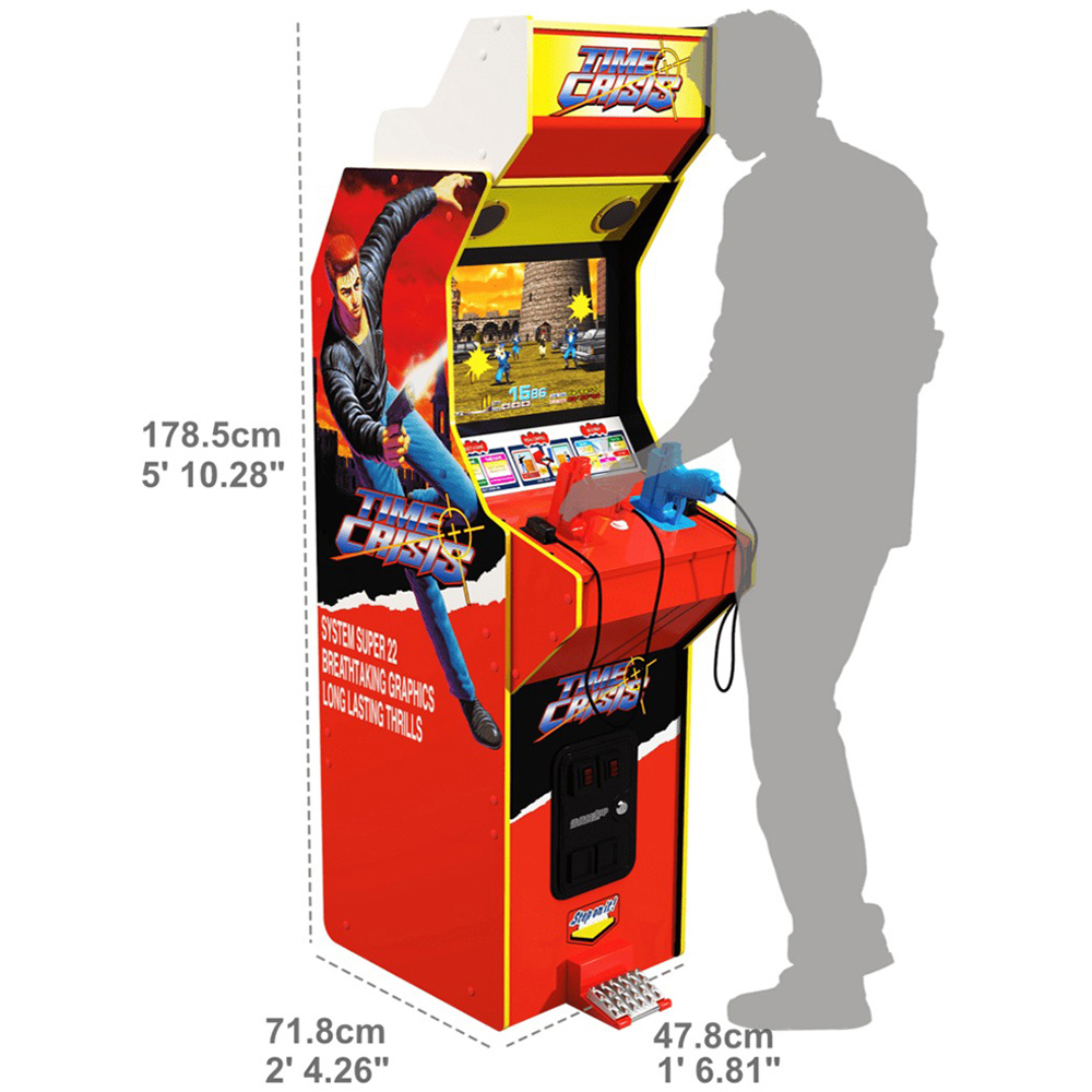 Arcade1Up Time Crisis Deluxe Arcade Machine Image 8