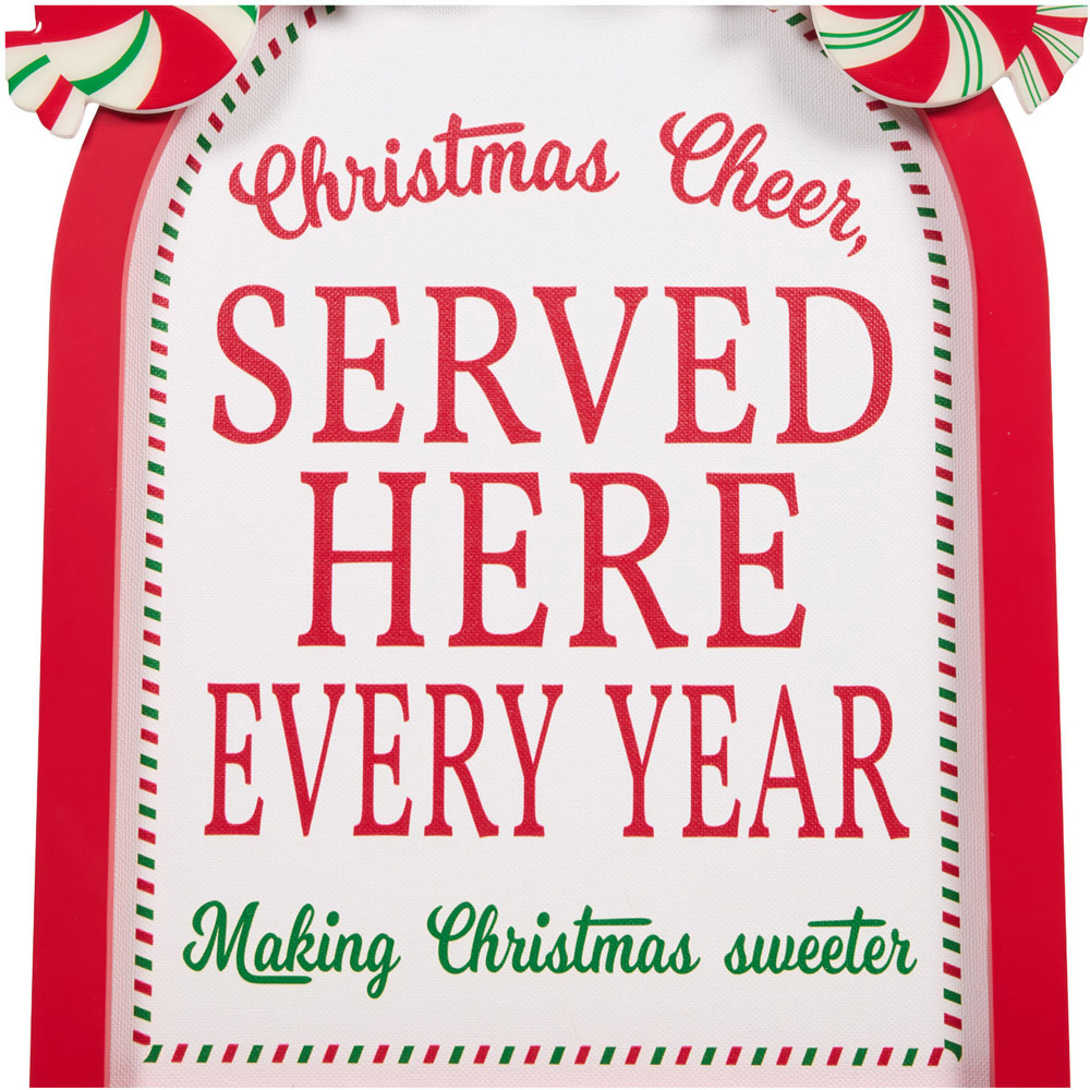 Candy Cane Christmas Sign Image 4