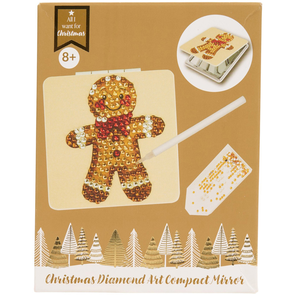Christmas Diamond Art Compact Mirror Kit Image 5