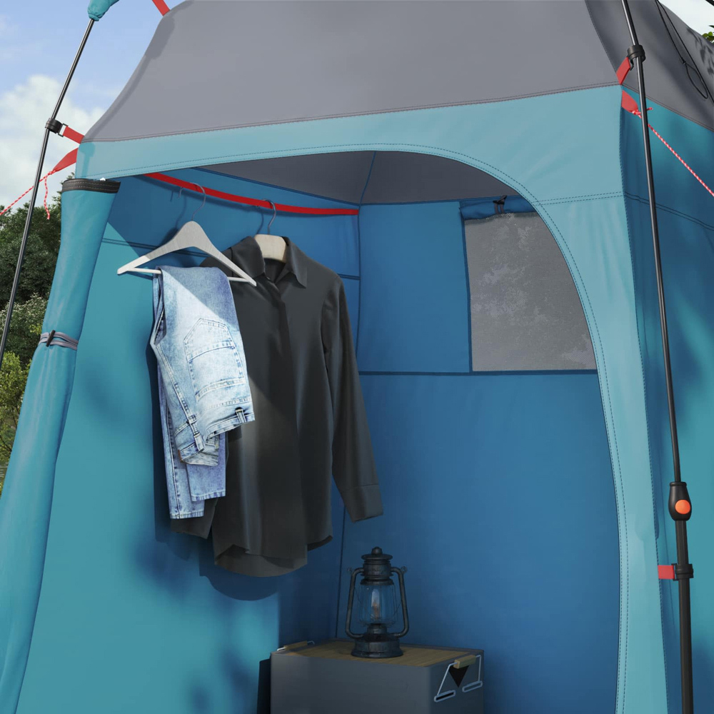 vidaXL Shower Tent Blue Image 8