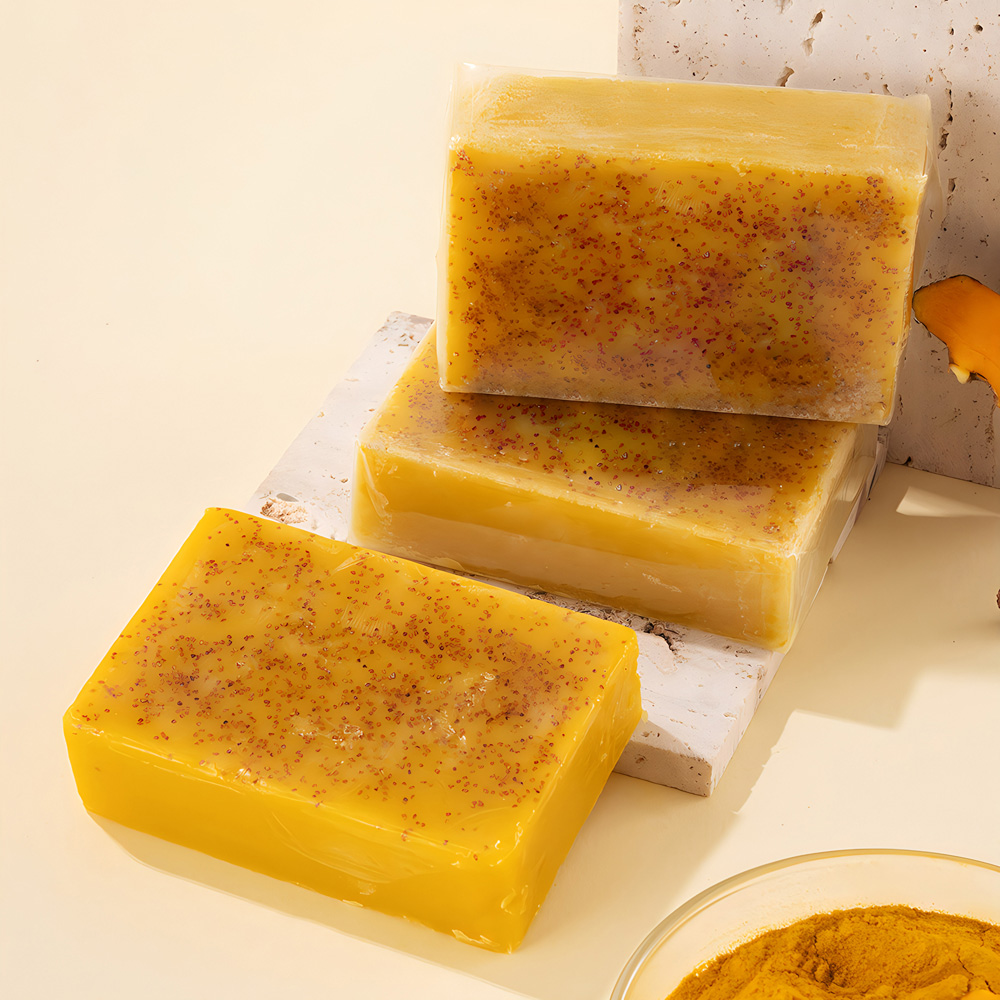 Avilo Turmeric and Kojic Acid Soap Bar 3 Pack Image 3