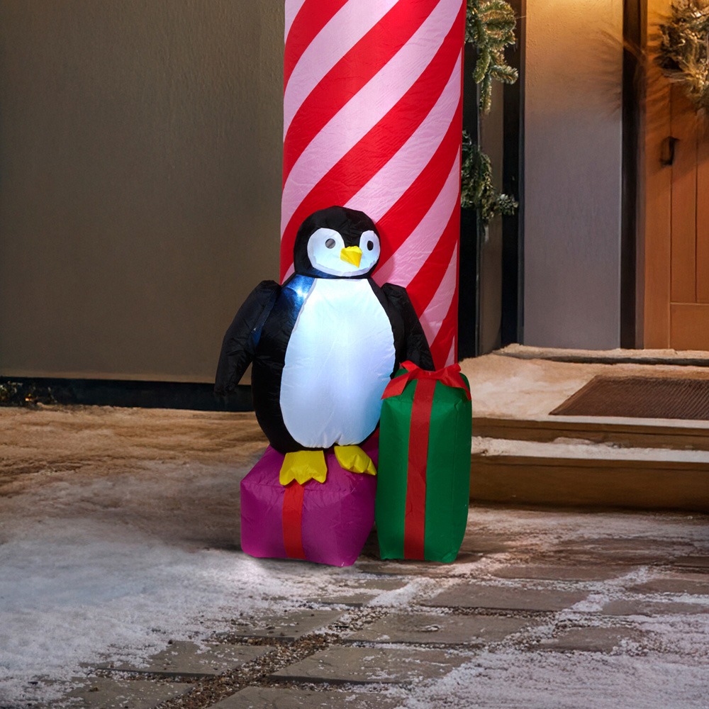 Merry Christmas Inflatable Arch Standing Decoration Image 4