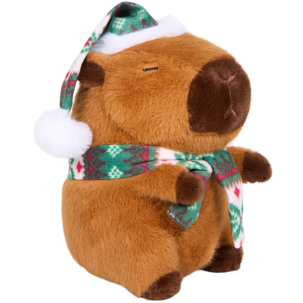 Capybara Christmas Plush Image 6