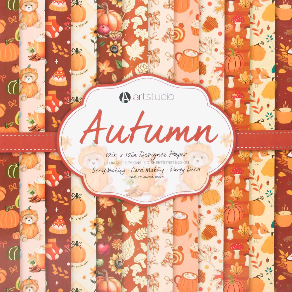 Autumn Designer Paper Pad Image 5