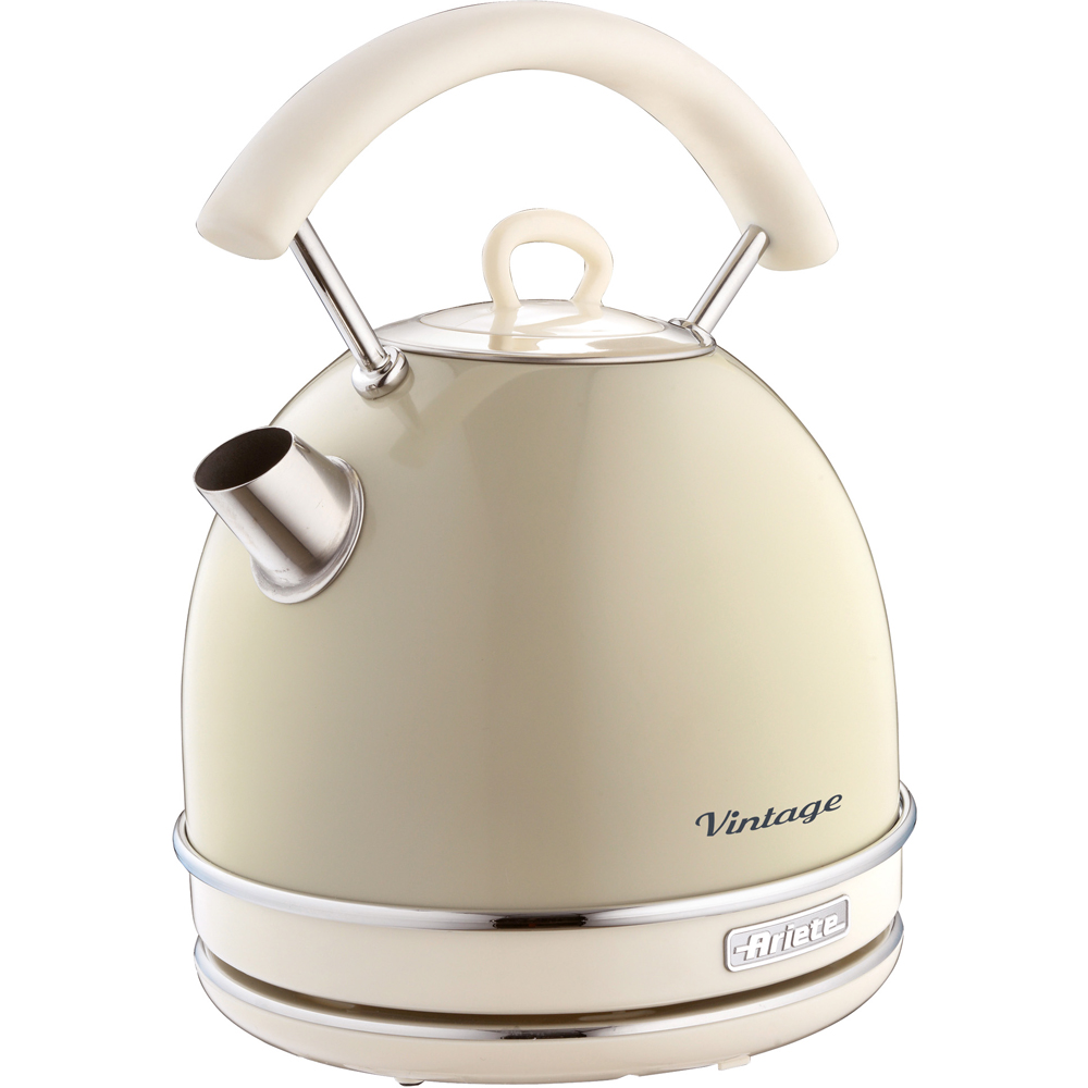 Ariete Vintage ARPK67 Cream 20L Microwave with 4 Slice Toaster and 1.7L Dome Kettle Set Image 2