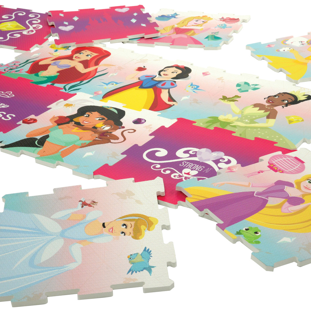 MoVe Disney Princess 12 Piece EVA Play Mat Image 4