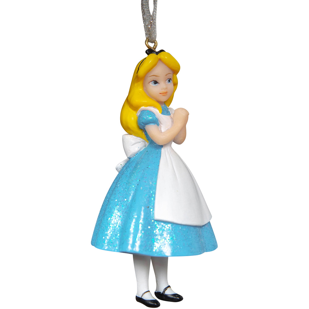 Disney Alice in Wonderland Christmas Tree Ornaments 4 Pack Image 9