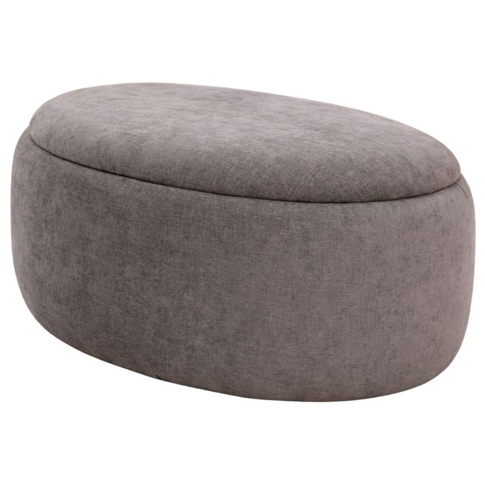 Fort Greene Stone Storage Ottoman 87cm Image 2