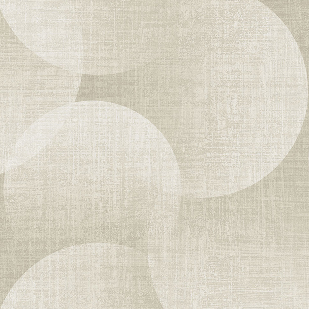 Belgravia Decor Zambaiti Parati Marrakech Large Orb Beige Wallpaper Image 1