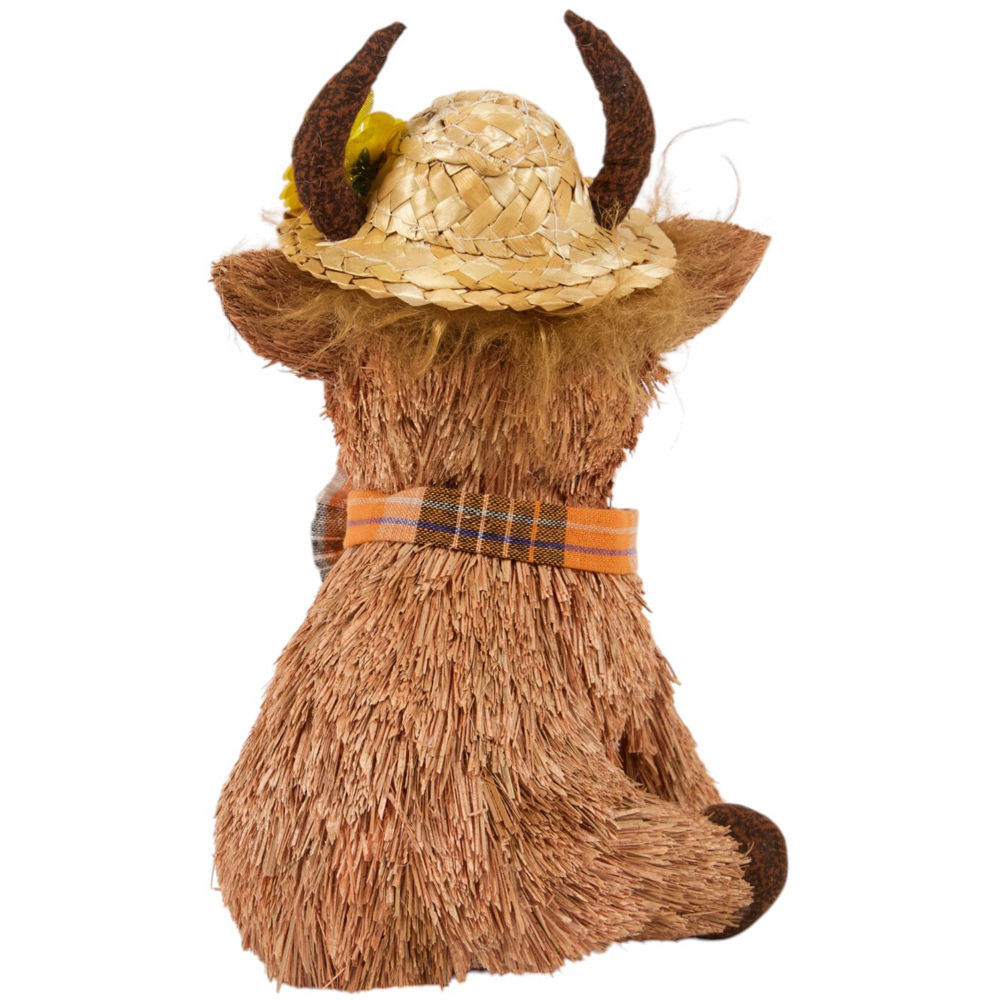 Autumnal Highland Cow Decoration Image 4