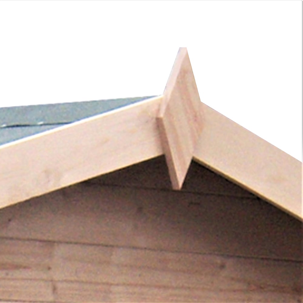 Shire Camelot 8 x 8ft Pressure Treated Wooden Log Cabin Image 5