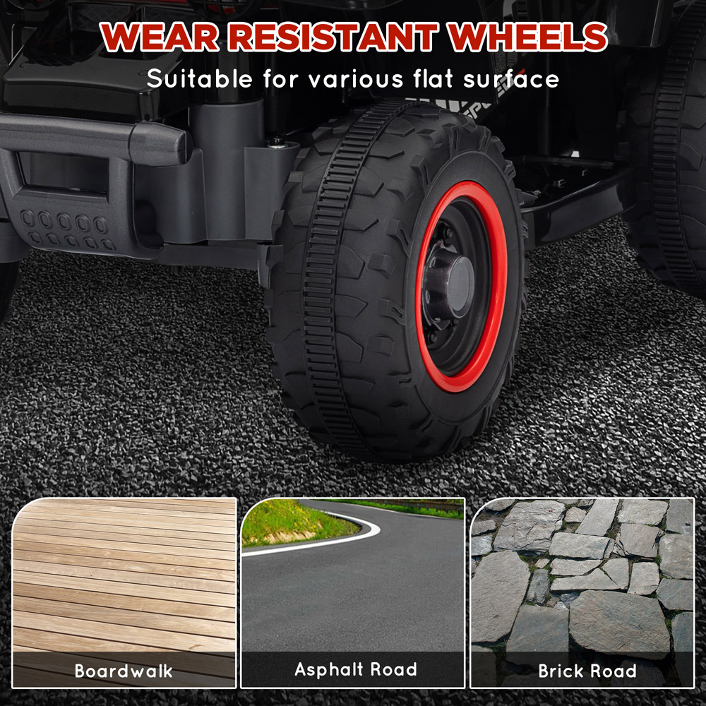 Tommy Toys Black Electric Forward and Backward Quad Bike 6V Image 6