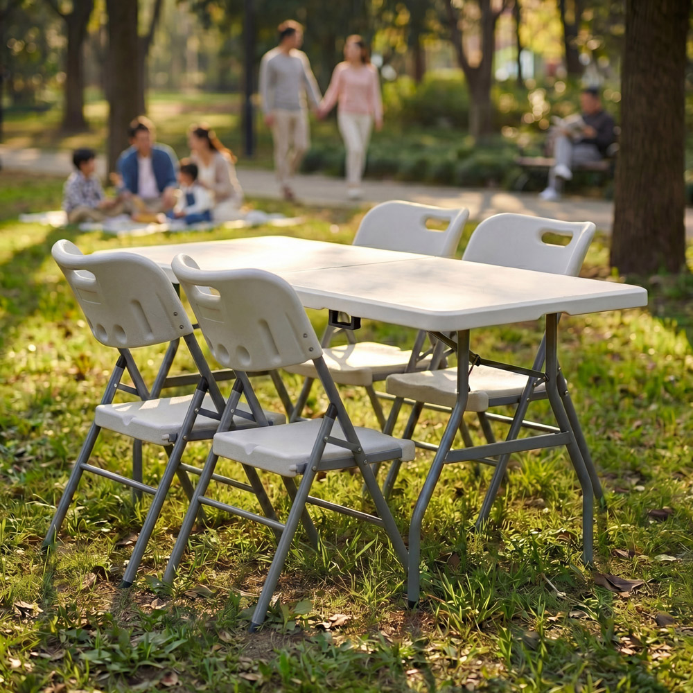 HOME VIDA 6ft Folding Table Image 4