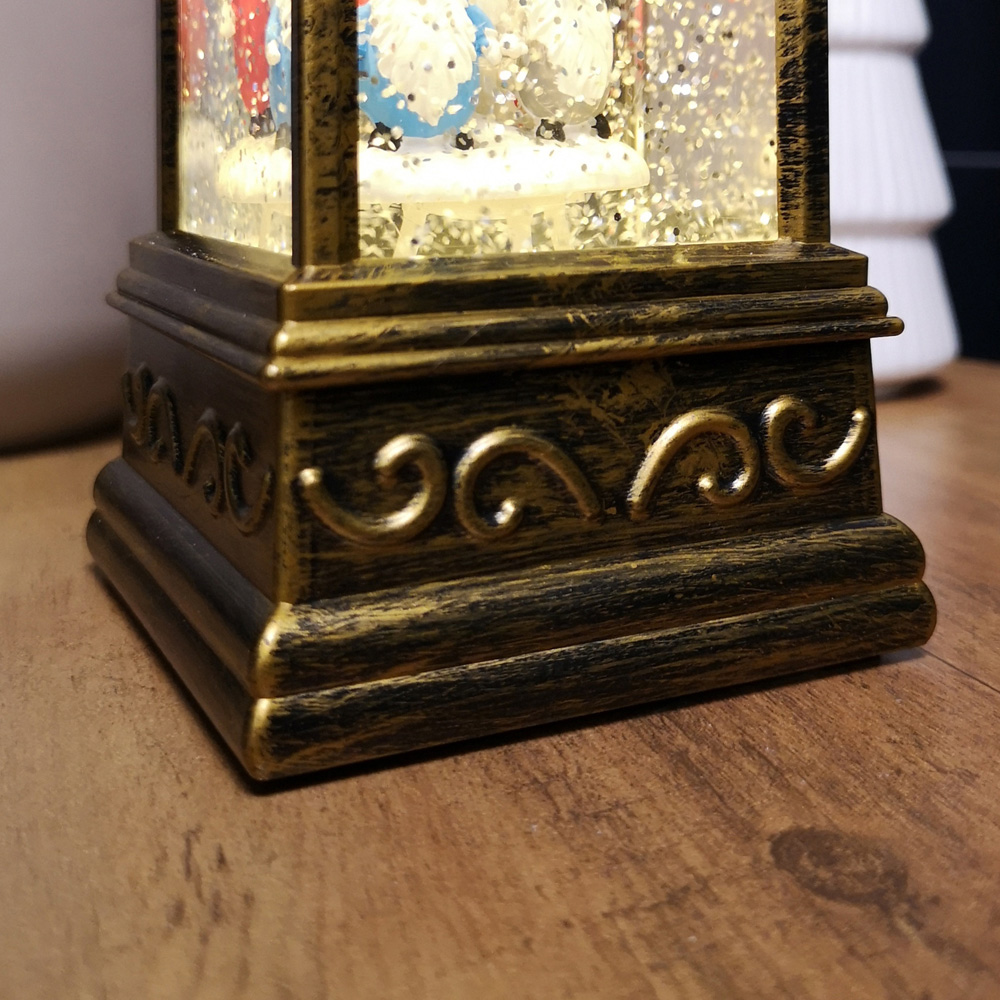 Samuel Alexander Gonk Light Up Christmas Water Spinner Lantern 21cm Image 3