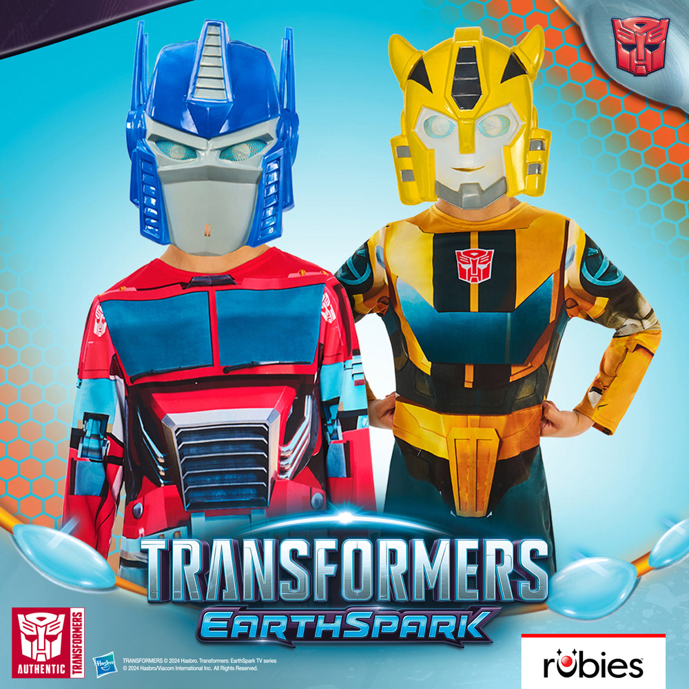 Transformers Earth Spark Bumble Bee Costume Age 9 to 10 Years Image 9