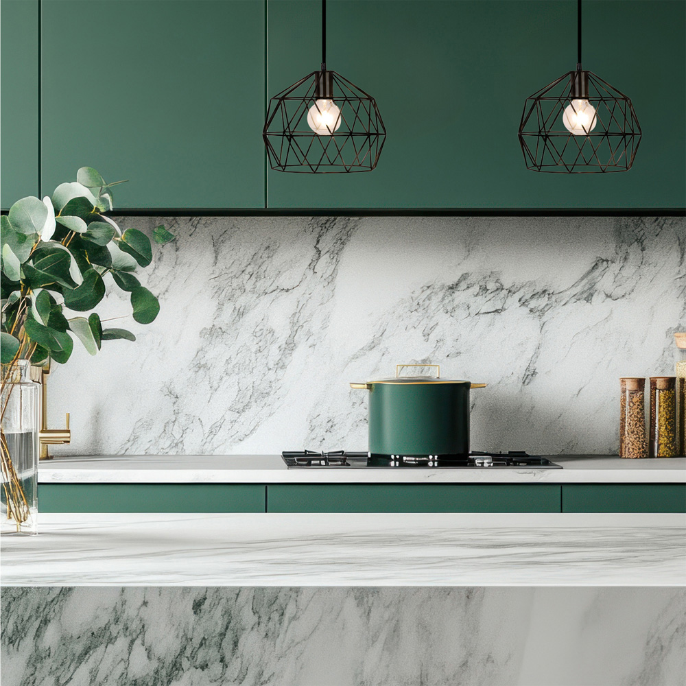 Sorrelis Garnet Black E27 Pendant Light Image 2