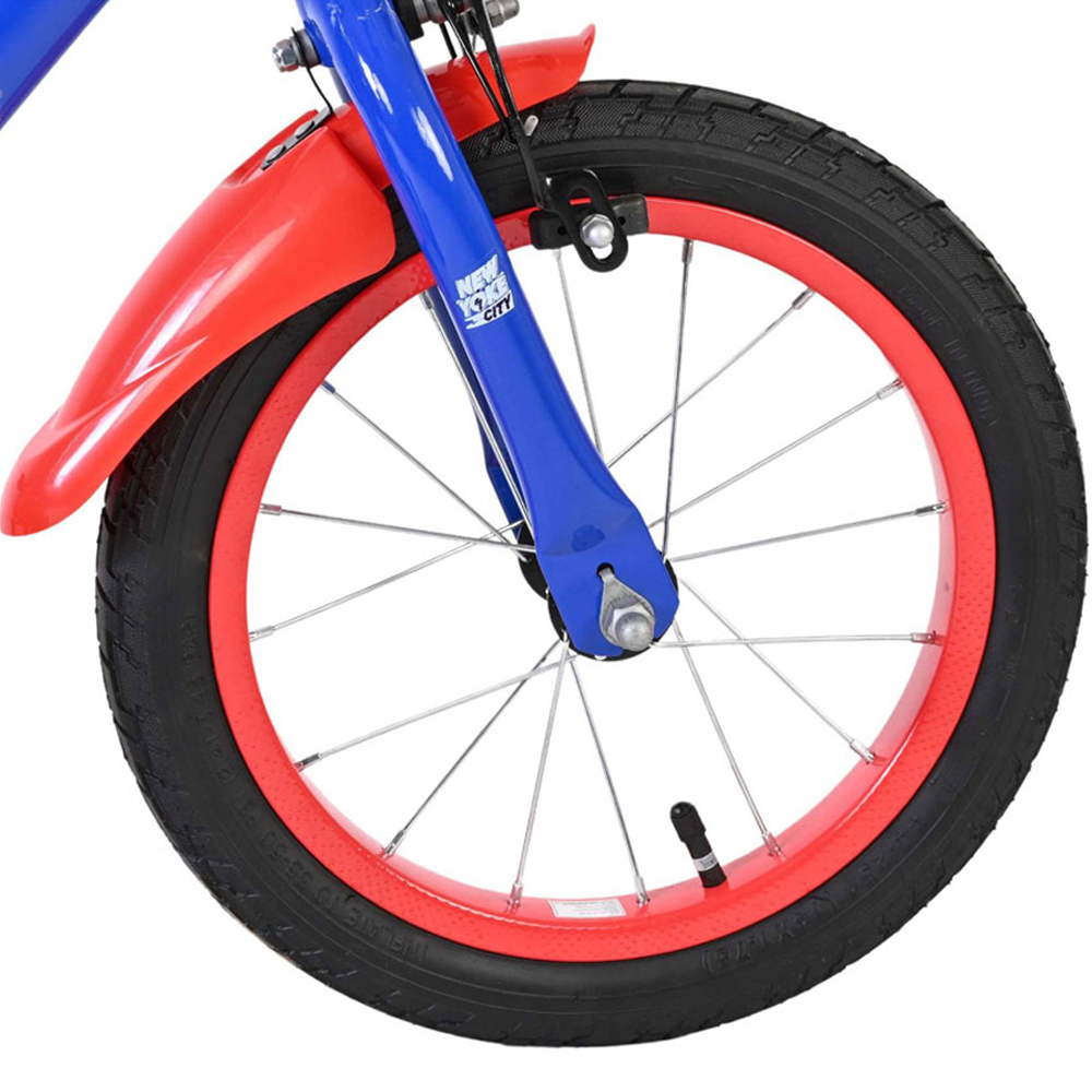 Volare SEGA Sonic Prime Kids 14 inch Multicolour Bike with Stabilisers Image 8