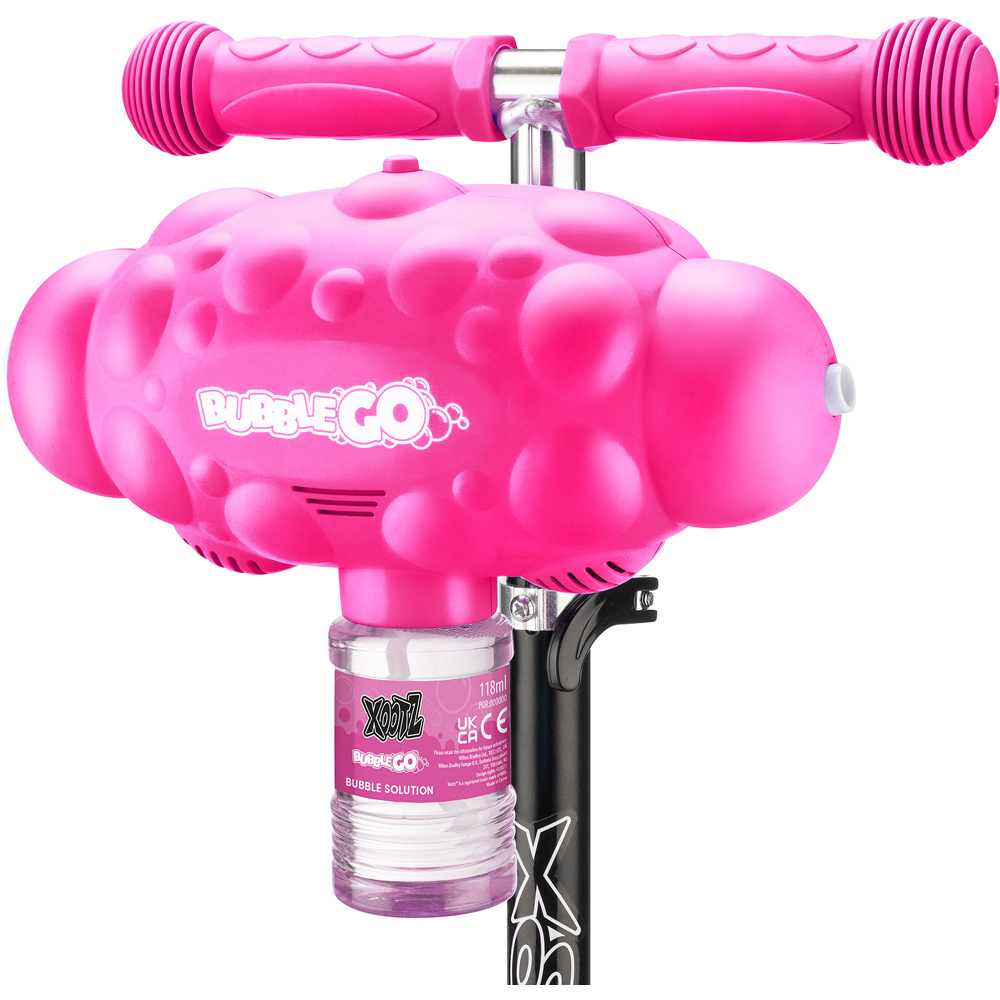 Xootz Bubble Go Pink Foldable Tri Scooter Image 5